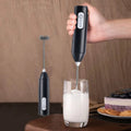 2-in-1 USB Coffee Mixer & Egg Beater – High-Speed Handheld Frother with 2 Stainless Steel Heads