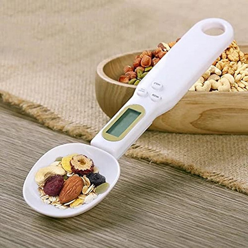 Digital Measuring Spoon Scale – 0.1g High Precision Electronic Kitchen Scale for Spices & Baking