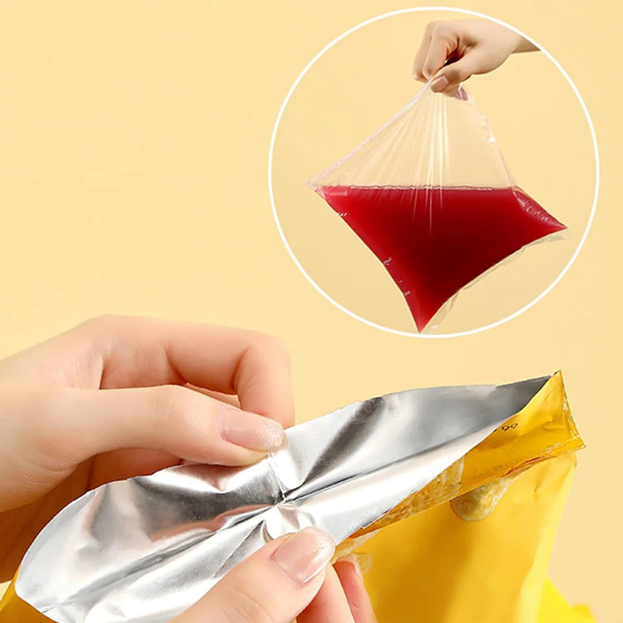 USB Rechargeable Mini Heat Sealer – 2-in-1 Portable Bag Sealer & Cutter for Food Storage