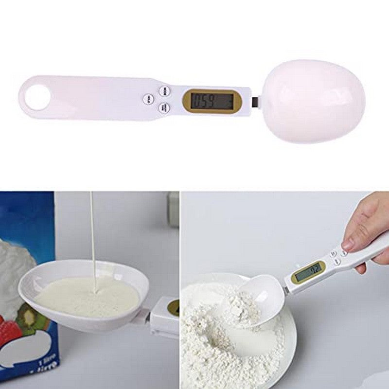 Digital Measuring Spoon Scale – 0.1g High Precision Electronic Kitchen Scale for Spices & Baking