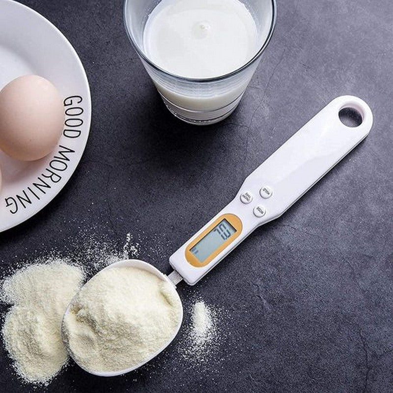 Digital Measuring Spoon Scale – 0.1g High Precision Electronic Kitchen Scale for Spices & Baking
