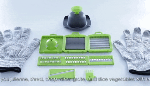 22-in-1 Vegetable Chopper & Mandoline Slicer – Ultimate Manual Kitchen Cutter with Container